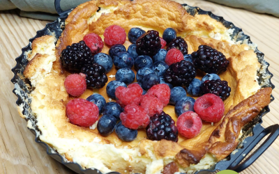 TORTA CHETOGENICA MORBIDA DI ALBUMI E YOGURT